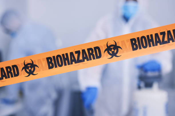Professional Biohazard Cleanup technician working in Tallmadge, OH